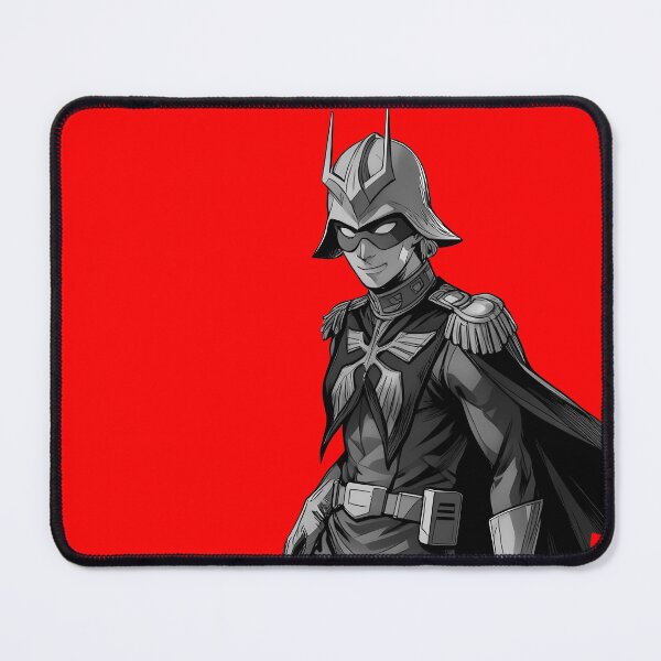 Item preview, black white char aznable GUNDAM RED COMET vector art designed and sold by sabartgunpla.