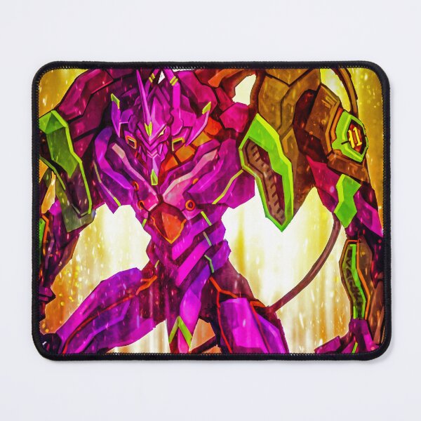 Item preview, Evangelion Unit 01 Battle Stance Neon Genesis Evangelion Anime Mecha Golden Power designed and sold by Tokyonomad.
