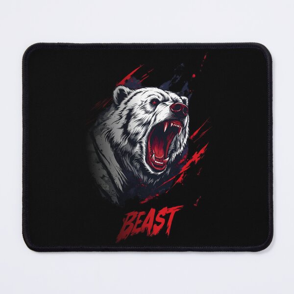 Item preview, Beast Mode Bear – Fierce Roaring Bear Graphic Design designed and sold by Ahmed-G-Designs.