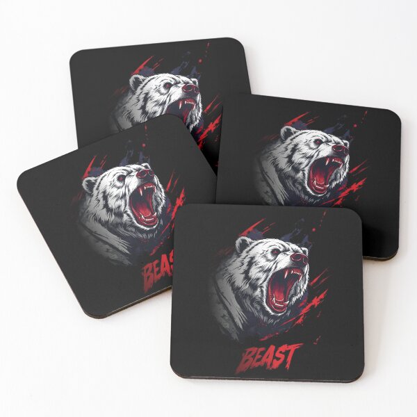 Item preview, Beast Mode Bear – Fierce Roaring Bear Graphic Design designed and sold by Ahmed-G-Designs.