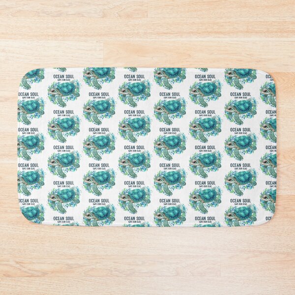 Item preview,  Ocean Soul Save Our Seas Cute Baby Turtle with Sparkly Shell designed and sold by zoughlal.