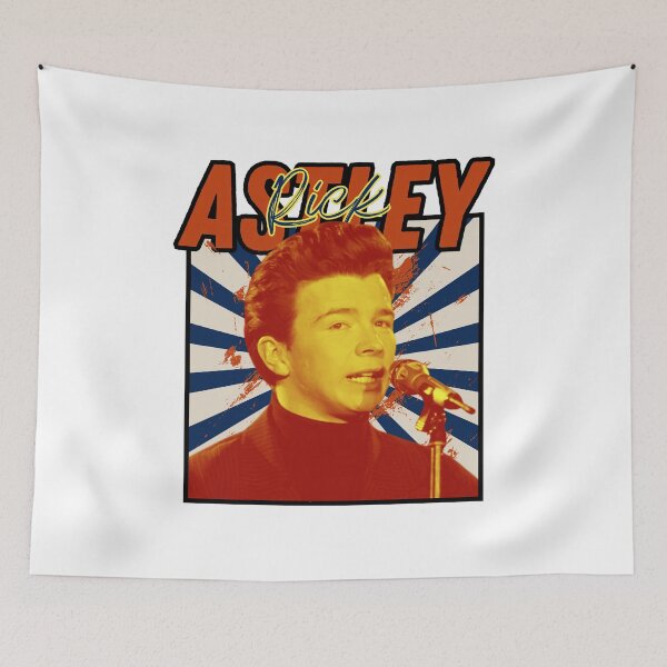 Item preview, Rick Astley Cult Eighties Music Performance Poster designed and sold by dennis3xv1.