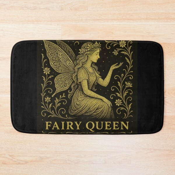 Item preview, Fairy Queen – Golden Spirit of Enchanted Realms designed and sold by Czerkiz.