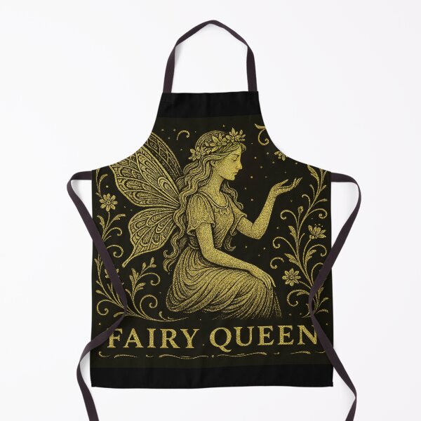 Item preview, Fairy Queen – Golden Spirit of Enchanted Realms designed and sold by Czerkiz.