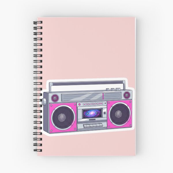 Item preview, Retro 80s Boombox | Galaxy Cassette Deck Vaporwave Aesthetic designed and sold by DigitalVibes Art, CreatorSpace, PixelMood. By AngryFish.Art..