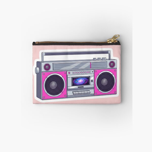 Item preview, Retro 80s Boombox | Galaxy Cassette Deck Vaporwave Aesthetic designed and sold by DigitalVibes Art, CreatorSpace, PixelMood. By AngryFish.Art..