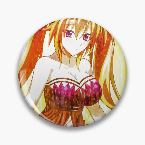 Item preview, Irina Shidou Angelic Radiance High School DxD Anime Girl Golden Bright Cheerful Aura designed and sold by Tokyonomad.