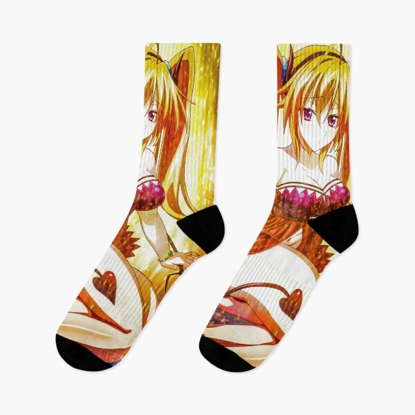 Item preview, Irina Shidou Angelic Radiance High School DxD Anime Girl Golden Bright Cheerful Aura designed and sold by Tokyonomad.