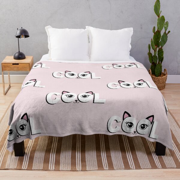 Item preview, Cool Cat Face – Cute Minimal Cat Typography Design designed and sold by Ahmed-G-Designs.