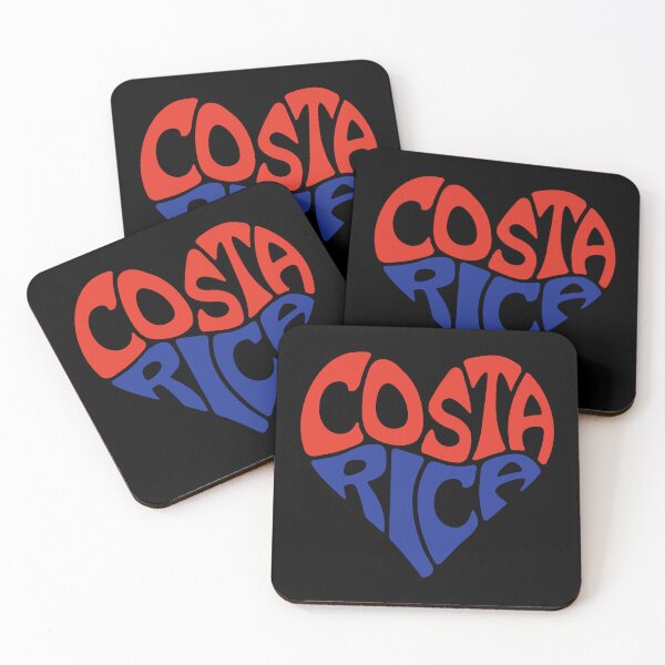Item preview, Costa Rica Heart Flag – Pura Vida Love Sticker designed and sold by Suzy Perez Art.