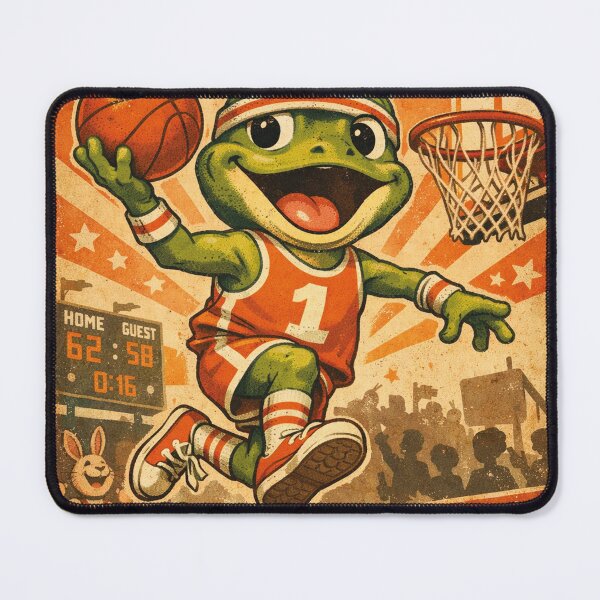 Item preview, Don't be a frog and play basketball designed and sold by Mauswohn.