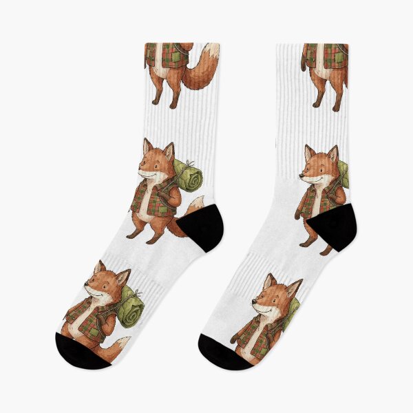 Item preview, Rustic Cottagecore: Flannel Fox Camper designed and sold by bapupa.