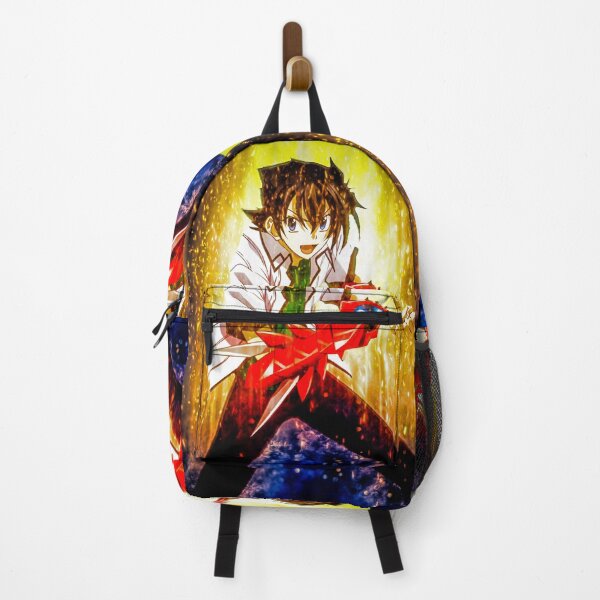 Item preview, Issei Hyoudou Bold Determination High School DxD Anime Golden Heroic Fiery Aura designed and sold by Tokyonomad.