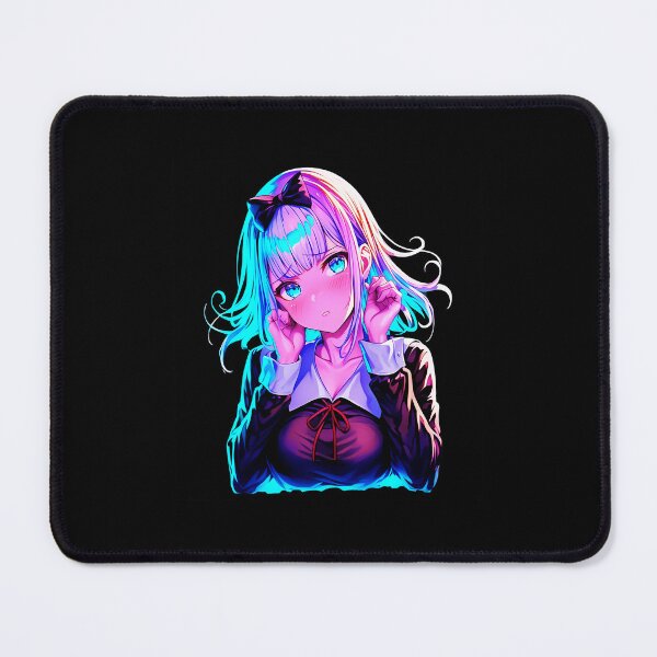 Item preview, Love Is War Neon Blue Anime Girl Mood designed and sold by JasonsGeorge.