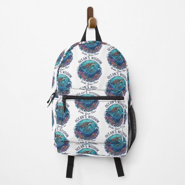 Item preview, Ocean's Wisdom Guide Grow Flow Mother and Baby Sea Turtle Circle designed and sold by zoughlal.