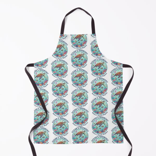 Item preview,  Ocean's Harmony Nature's Gentle Rhythm Turtle Family Coral Reef Circle designed and sold by zoughlal.