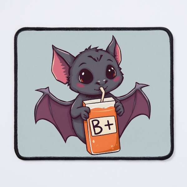 Item preview, Adorable Vampire Bat B Positive Juice Humor designed and sold by Amplify-n-Co.