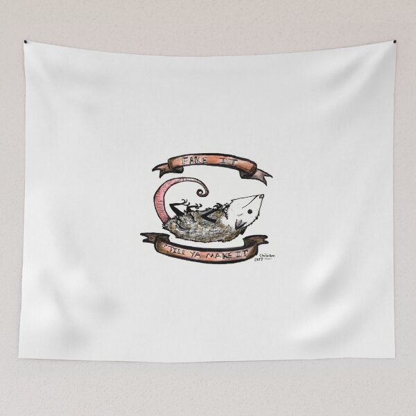Item preview, Fake It Till Ya' Make It designed and sold by Zombiefox.