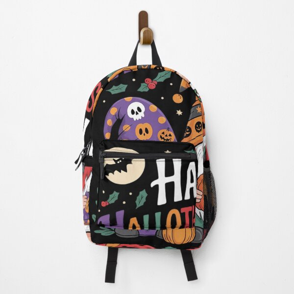 Item preview, Happy HalloThanksMas Gnomes Halloween Thanksgiving Christmas designed and sold by RuthGAArt.