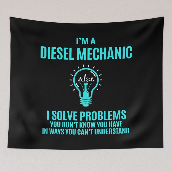 Aperçu de l'œuvre Mécanicien diesel créée et vendue par ginawilliams39.