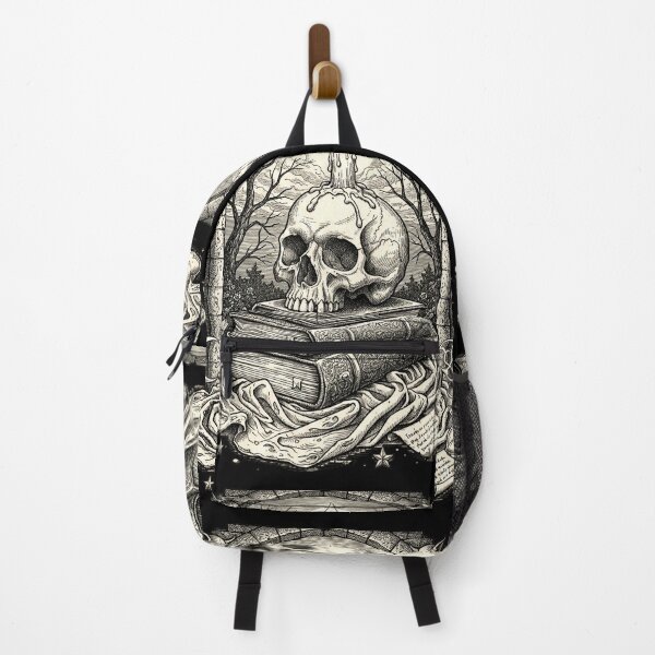 Item preview, Skull Candle on Books designed and sold by Apocalyptik Designs .