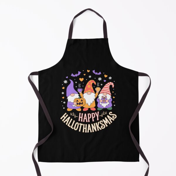 Item preview, Happy HalloThanksMas Gnomes Halloween Thanksgiving Christmas01  designed and sold by RuthGAArt.