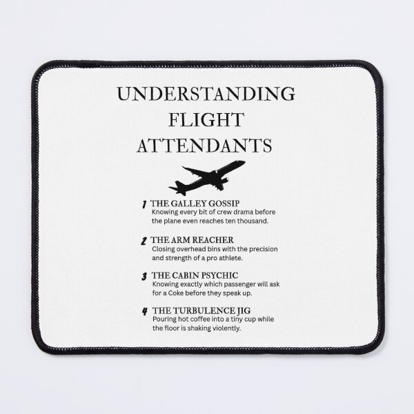 Item preview, Funny Flight Attendant Definition Dictionary Art designed and sold by PsyFlow35.