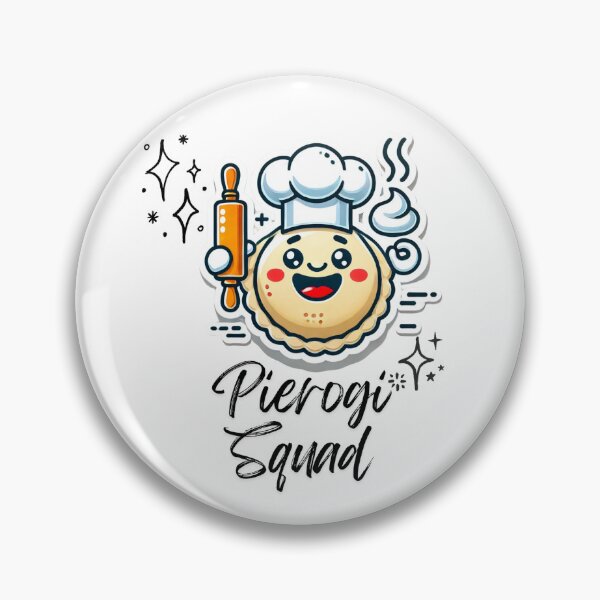 Item preview, Pierogi Squad – Cute Funny Dumpling Art designed and sold by Suzy Perez Art.