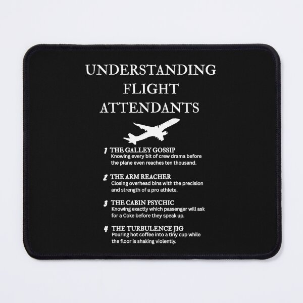 Item preview, Funny Flight Attendant Definition Dictionary Art – Black designed and sold by PsyFlow35.