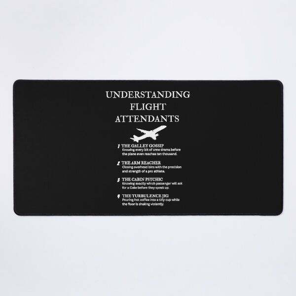 Item preview, Funny Flight Attendant Definition Dictionary Art – Black designed and sold by PsyFlow35.