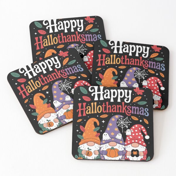 Item preview, Happy HalloThanksMas Gnomes Halloween Thanksgiving Christmas7  designed and sold by RuthGAArt.