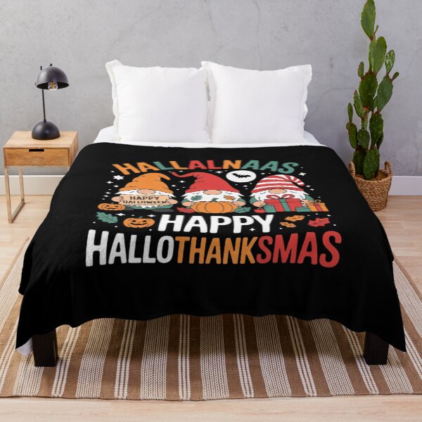 Item preview, Happy Hallothanksmas Gnomes Halloween Thanksgiving Christmas9 designed and sold by RuthGAArt.