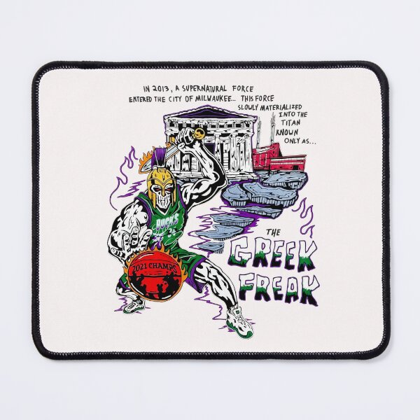 Item preview, Milwaukee Bucks Grim Titan designed and sold by MOFAPPAREL.