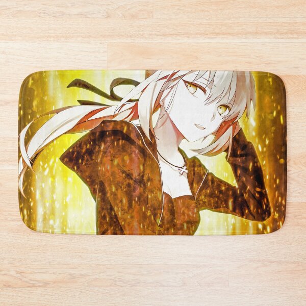 Item preview, Saber Alter Fate Stay Night Anime Girl Dark Warrior Golden Aura Fierce Power designed and sold by Tokyonomad.