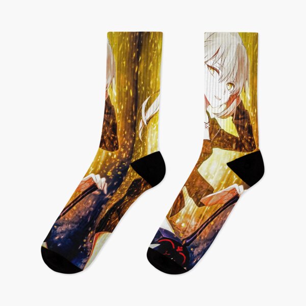 Item preview, Saber Alter Fate Stay Night Anime Girl Dark Warrior Golden Aura Fierce Power designed and sold by Tokyonomad.