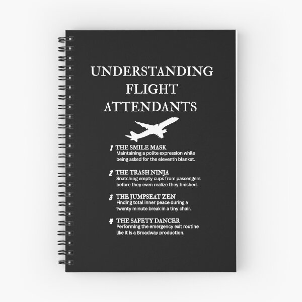 Item preview, Understanding Flight Attendants Sarcastic Design – Black designed and sold by PsyFlow35.