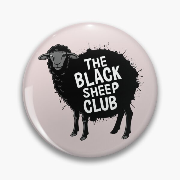 Item preview, The Black Sheep Club designed and sold by AIEverything.