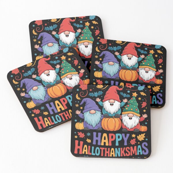 Item preview, Halloween Thanksgiving Christmas Happy HalloThanksMas0 designed and sold by RoyTill0Art.