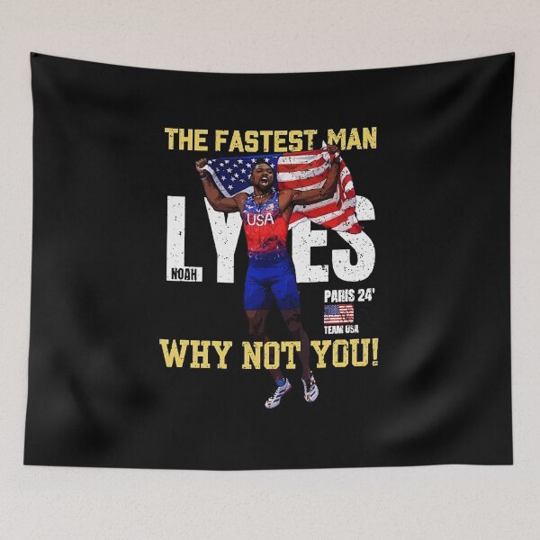 Item preview, Noah Lyles Usa Why Not You  designed and sold by imandeebeale.