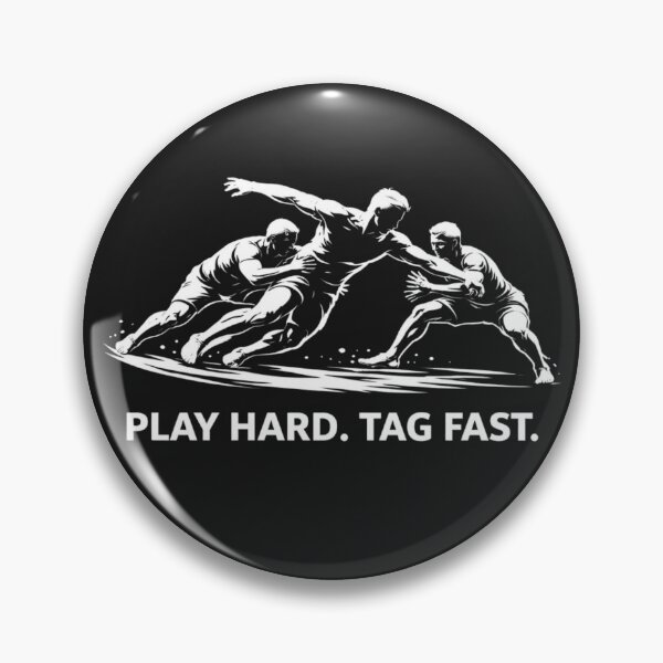 Item preview, Play Hard. Tag Fast. – Kabaddi Silhouette | Obscure Sport Design designed and sold by RollFuzzy.
