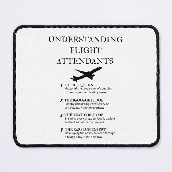 Item preview, Flight Attendant Gift Idea Cabin Crew Humor designed and sold by PsyFlow35.