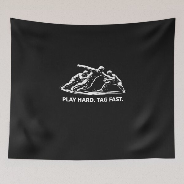 Item preview, Play Hard. Tag Fast. – Kabaddi Silhouette | Obscure Sport Design designed and sold by RollFuzzy.