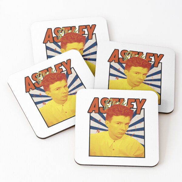 Item preview, Rick Astley Warm Color Classic Pop Portrait designed and sold by dennis3xv1.