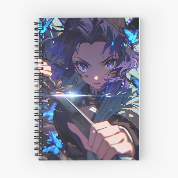 Item preview, Demon Slayer Shinobu Kocho DemonSlayer Anime Butterfly Blade Intense Floral designed and sold by Tokyonomad.