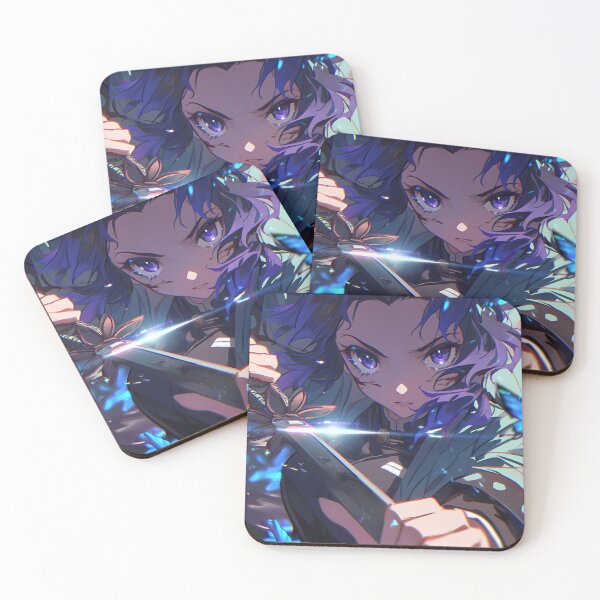 Item preview, Demon Slayer Shinobu Kocho DemonSlayer Anime Butterfly Blade Intense Floral designed and sold by Tokyonomad.