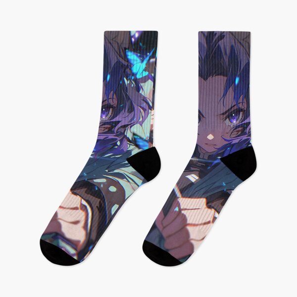 Item preview, Demon Slayer Shinobu Kocho DemonSlayer Anime Butterfly Blade Intense Floral designed and sold by Tokyonomad.