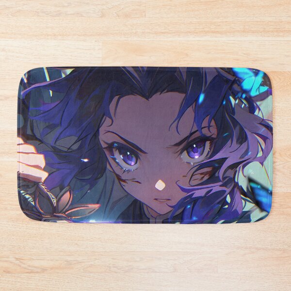 Item preview, Demon Slayer Shinobu Kocho DemonSlayer Anime Butterfly Blade Intense Floral designed and sold by Tokyonomad.