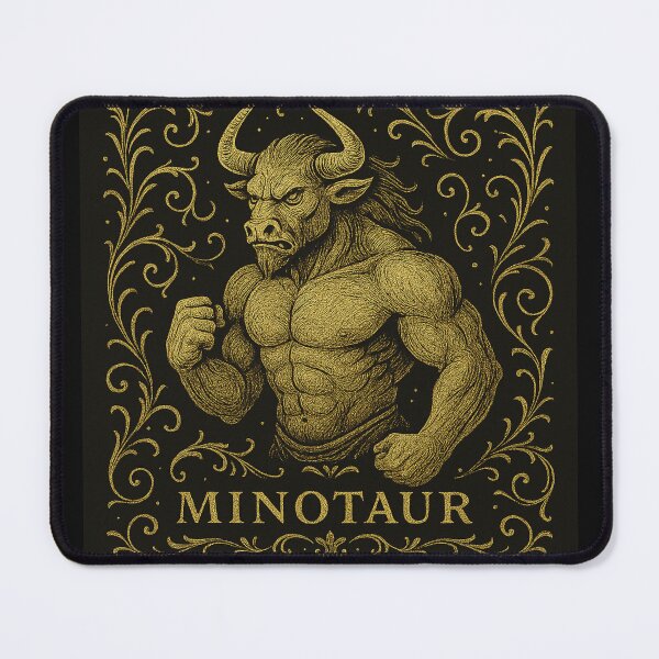 Item preview, Minotaur – Golden Beast of the Eternal Labyrinth designed and sold by Czerkiz.