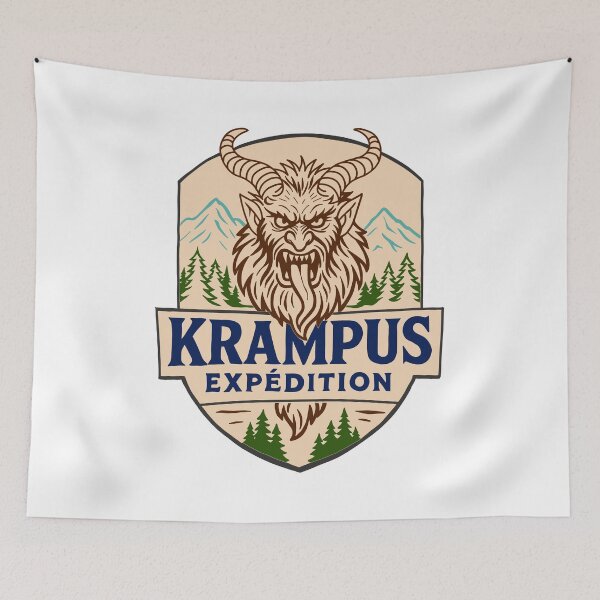 Item preview, Krampus Expedition logo designed and sold by FoolishDreamers.
