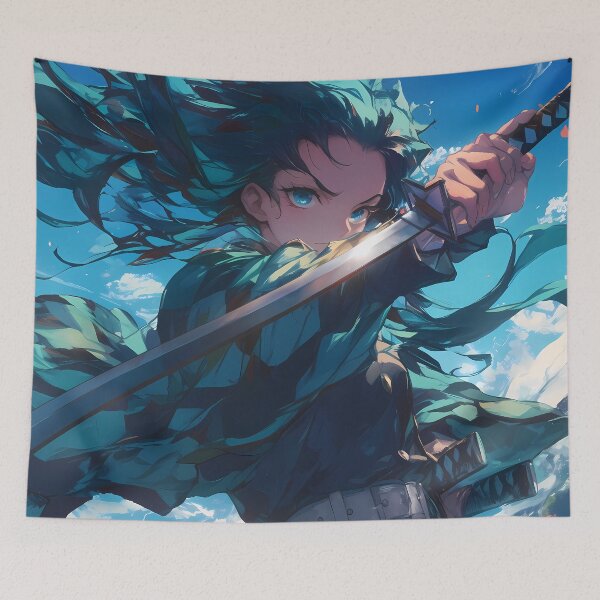Item preview, Muichiro Tokito Demon Slayer Anime Mist Hashira Serenity designed and sold by Tokyonomad.